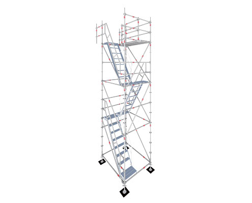 escaleras de acceso