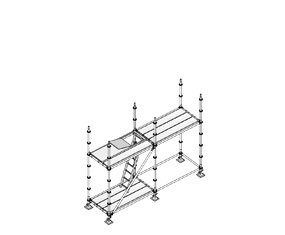 Montaje del Andamio Multidireccional paso 5