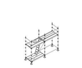 Montaje del Andamio Multidireccional paso 6